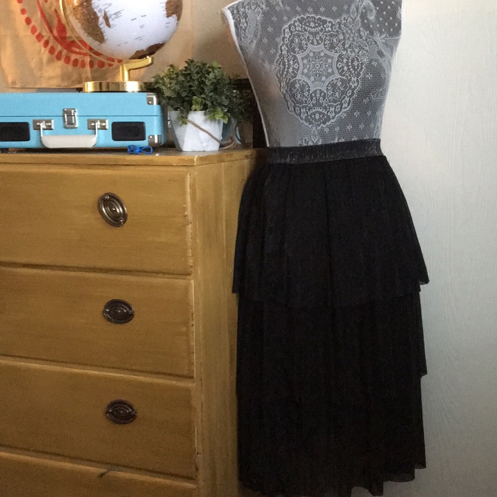 🌿Zara Shimmer Skirt